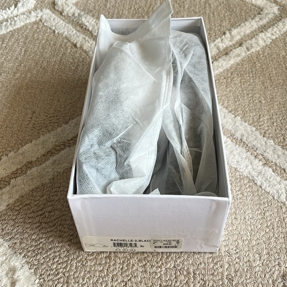 Vince Rachelle-2 Black Suede Slide with Block Heel Size 8.5 - Picture 10 of 11